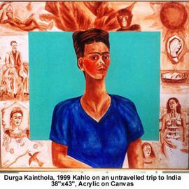 Kahlo On An Untravelled Trip To India, Durga Kainthola