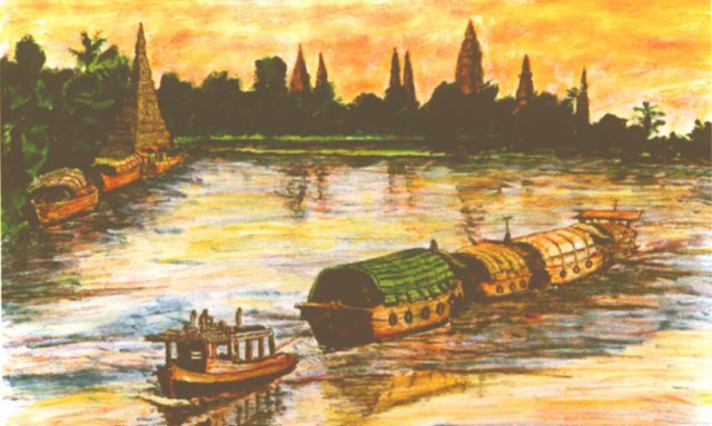 Artist Richard Wynne. 'A River Scene' Artwork Image, Created in 2001, Original Photography Color. #art #artist
