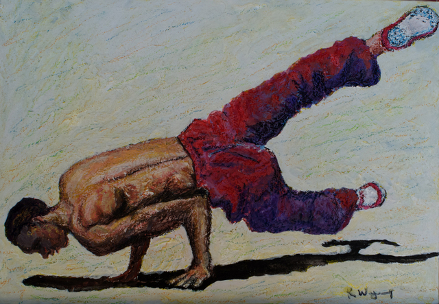 Artist Richard Wynne. 'Break Dancer' Artwork Image, Created in 2010, Original Photography Color. #art #artist