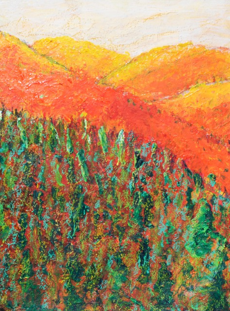 Artist Richard Wynne. 'Mountain Sunrise' Artwork Image, Created in 2011, Original Photography Color. #art #artist
