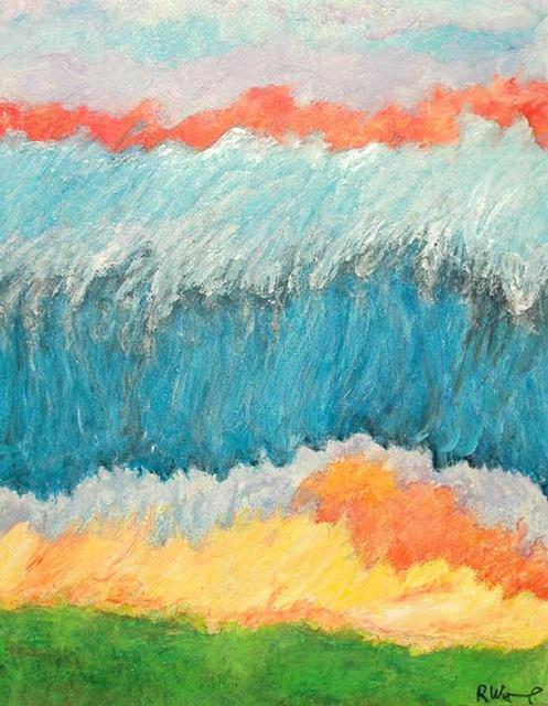 Artist Richard Wynne. 'The Tsunami Comes' Artwork Image, Created in 2005, Original Photography Color. #art #artist