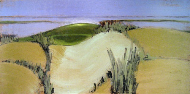 Edem Elesh  'Corners Quicksand', created in 2009, Original Pastel.