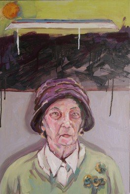Edgar Bonne: 'TRANSIENT II', 2016 Oil Painting, Portrait. 