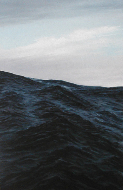 Edna Schonblum  'Horizon', created in 2014, Original Painting Oil.
