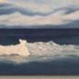 Edna Schonblum: 'joy', 2004 Oil Painting, nature. Artist Description: copacabana beach...