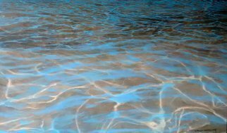 Edna Schonblum: 'transparencie 34', 2016 Oil Painting, Seascape.            sea transparencie     waves   transparencie sand sea studie        transparencie  water  sea waves  ...