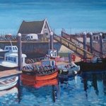 howth harbour dublin ireland By Edward Abela