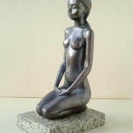 Alexander Efimov: 'Girl', 2000 Bronze Sculpture, nudes. 