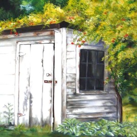 country shed By Renee Pelletier Egan
