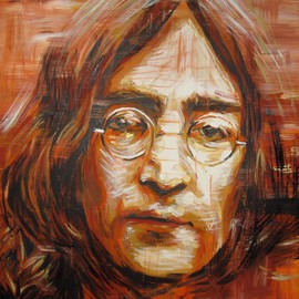 John Lennon Portrait One, Erick Nogueda