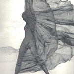 Versace Veiled Dress, Nazanin Majdi