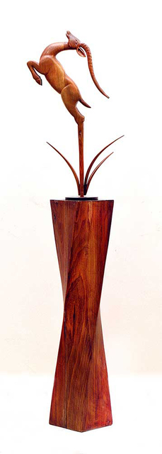 Eisa Ahmadi  'Intoxication', created in 2011, Original Sculpture Wood.