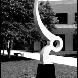 Esmoreit Koetsier: 'Injection', 2002 Aluminum Sculpture, Abstract. Artist Description: Located at Riverside Community CollegeNorco, Ca...