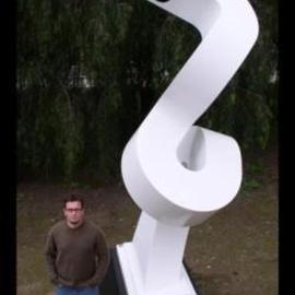 Esmoreit Koetsier: 'Movement', 2004 Steel Sculpture, Abstract. 