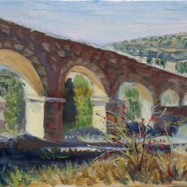 Aqueduct near Pedraza By Elena Sokolova
