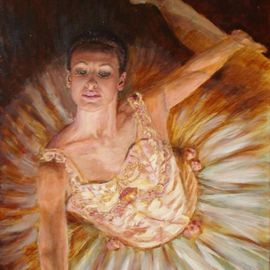 Elena Sokolova Artwork Fair, 2014 Oil Painting, Dance