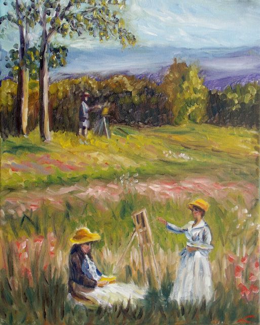 Elena Sokolova  'Tuscany Dream', created in 2014, Original Painting Oil.