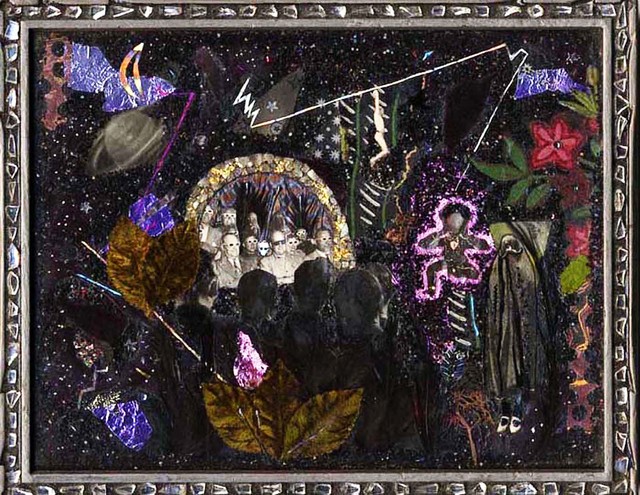 Elena Mary Siff  'The Magic Show', created in 2017, Original Collage.