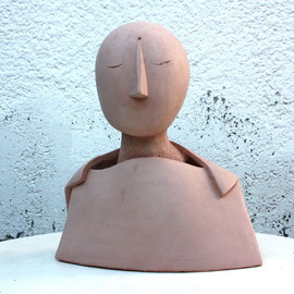Elisaveta Sivas Artwork Buddha, 2012 Ceramic Sculpture, Buddhism