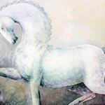 GREY HORSE By Elisaveta Sivas