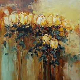 Emilia Milcheva: 'rejoicing', 2023 Oil Painting, Landscape. Artist Description: I am born and still live in the famous Valley of roses. Being raises under the iconic symbol of the rose, I pretty much believe that I have rose oil running in my vanes. True is that I just adore the rose blooms. I love the month of ...