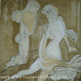 Emilio Merlina: 'Queen Utopia', 2005 Acrylic Painting, Fantasy. Artist Description:  on canvas ...