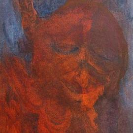 Emilio Merlina: 'a good devil', 2006 Oil Painting, Inspirational. Artist Description:  oil on cardboard ...