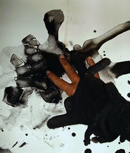 Artist Emilio Merlina. 'Black Ice' Artwork Image, Created in 2008, Original Optic. #art #artist