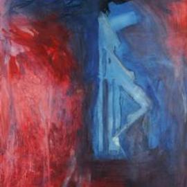 Emilio Merlina: 'corvo', 1997 Acrylic Painting, Inspirational. Artist Description: acrylic on canvas...