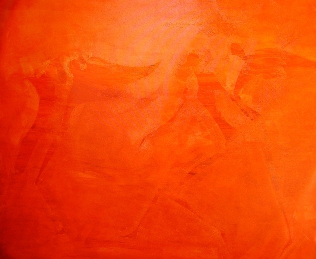 Artist Emilio Merlina. 'Dancing Angels 08' Artwork Image, Created in 2008, Original Optic. #art #artist