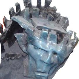 Emilio Merlina: 'distance', 1996 Ceramic Sculpture, Inspirational. Artist Description: sculpture ...