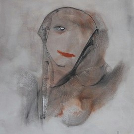 Emilio Merlina: 'flurry', 2010 Charcoal Drawing, Fantasy. Artist Description:  charcoal on canvas ...