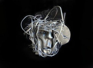 Emilio Merlina: 'for a blackout 011', 2011 Mixed Media Sculpture, Fantasy. 