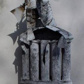 Emilio Merlina: 'give my heart back to me', 2005 Mixed Media Sculpture, Inspirational. Artist Description: old stove tubes sculpture. ...