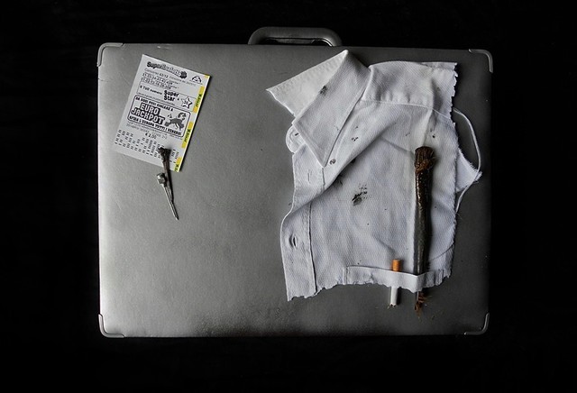 Artist Emilio Merlina. 'Hand Luggage 01' Artwork Image, Created in 2012, Original Optic. #art #artist