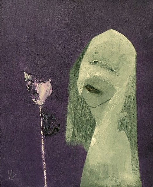 Emilio Merlina  'In Love Flower', created in 2017, Original Optic.