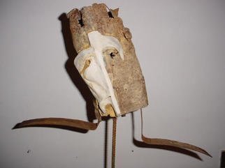 Emilio Merlina: 'just a little bit to late', 2003 Mixed Media Sculpture, Inspirational. rusty iron and terracotta sculpture...