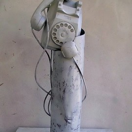Emilio Merlina: 'just leave your fingerprints before calling at paradise', 2007 Mixed Media Sculpture, Inspirational. 