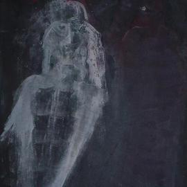 Emilio Merlina: 'just married', 2005 Other Drawing, Inspirational. Artist Description: acrylic on black paper...