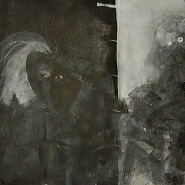 Emilio Merlina: 'just night fighters', 2007 Acrylic Painting, Inspirational. Artist Description:  acrylic on canvas ...