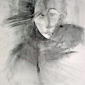Emilio Merlina: 'just one tear', 2006 Charcoal Drawing, Inspirational. Artist Description: charcoal on canvas...