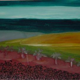 Emilio Merlina: 'last destination for the crows', 1988 Oil Painting, Inspirational. Artist Description: oil on canvas...