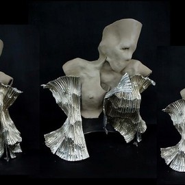 Emilio Merlina: 'muse 09', 2009 Mixed Media Sculpture, Inspirational. 