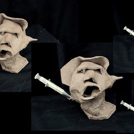 Emilio Merlina: 'mutation 02', 2009 Mixed Media Sculpture, Representational. 