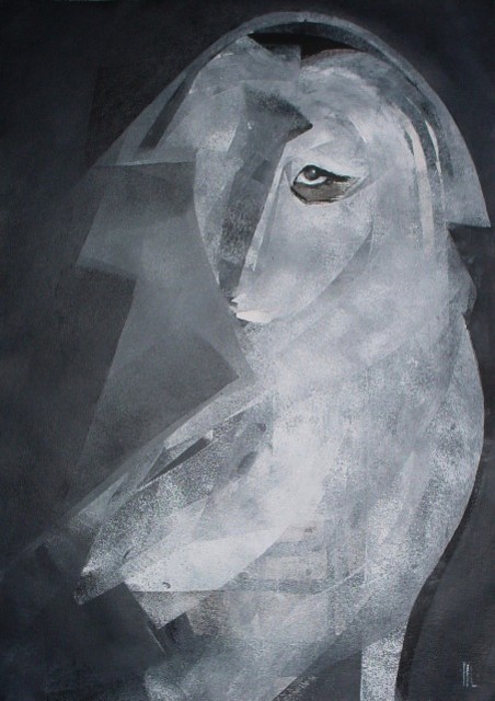 Artist Emilio Merlina. 'My Harlequin Is Back' Artwork Image, Created in 2009, Original Optic. #art #artist