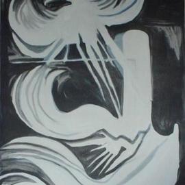 Emilio Merlina: 'night company', 1995 Acrylic Painting, Inspirational. Artist Description: acrylic on canvas...