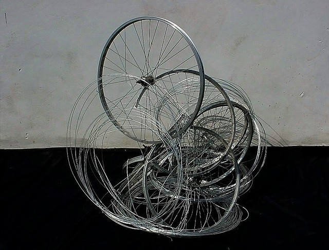 Artist Emilio Merlina. 'On My Bike' Artwork Image, Created in 2010, Original Optic. #art #artist