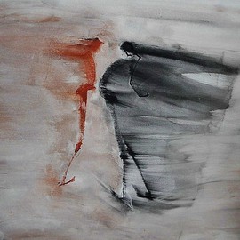 Emilio Merlina: 'on the winds borderlines', 2011 Charcoal Drawing, Fantasy. Artist Description:  charcoal on canvas ...