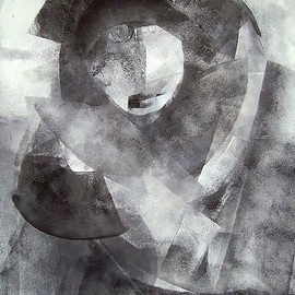Emilio Merlina: 'one way trip', 2007 Acrylic Painting, Inspirational. Artist Description:  acrylic on paper ...