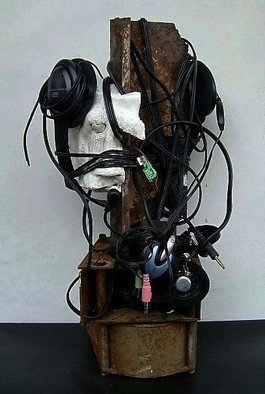 Emilio Merlina: 'overdose 08', 2008 Mixed Media Sculpture, Inspirational. 